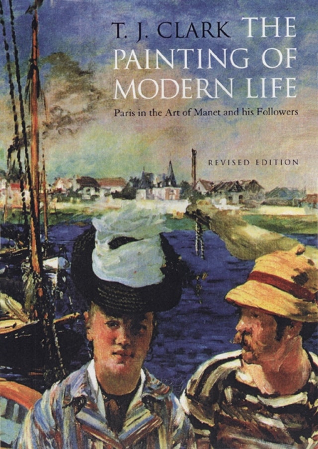 T. J. Clark, The Painting of Modern Life, Paris in the Art of Manet and his Followers, Princeton, Princeton University Press, 2000 (rééd.). Source : https://press.princeton.edu/books/paperback/9780691009032/the-painting-of-modern-life